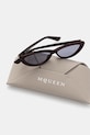 Alexander McQueen ochelari de soare burgundia AM0535S