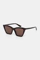 Alexander McQueen okulary przeciwsłoneczne jednolita brązowy AM0536S