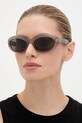 Balenciaga ochelari de soare uniforme gri BB0431S