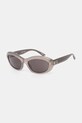Balenciaga okulary przeciwsłoneczne jednolita szary BB0431S