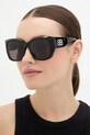 Balenciaga ochelari de soare uniforme negru BB0445SK