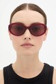 Сонцезахисні окуляри Balenciaga BB0446S бордо