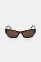 Balenciaga okulary przeciwsłoneczne BB0447S brązowy AA00