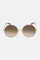 Akcesoria Chloé okulary przeciwsłoneczne CH0321S złoty