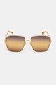 Akcesoria Chloé okulary przeciwsłoneczne CH0324S złoty