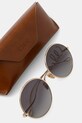 Akcesoria Chloe okulary przeciwsłoneczne okrągłe damskie CH0329S złoty