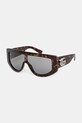 Gucci okulary przeciwsłoneczne jednolita brązowy GG1950S