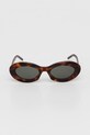 Saint Laurent okulary przeciwsłoneczne SL.594 brązowy AA00