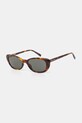 Saint Laurent okulary przeciwsłoneczne jednolita brązowy SL.822