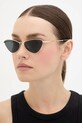 Saint Laurent ochelari de soare uniforme aur SL.830