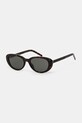 Saint Laurent okulary przeciwsłoneczne jednolita brązowy SL.M154