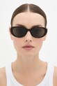 Saint Laurent okulary przeciwsłoneczne SL.M154 brązowy