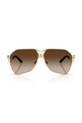 Dolce & Gabbana okulary przeciwsłoneczne 0DG2326 złoty AA00
