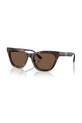 Emporio Armani okulary przeciwsłoneczne prostokątne brązowy 0EA4259U