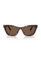 Emporio Armani okulary przeciwsłoneczne 0EA4259U brązowy AA00