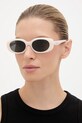 Coach ochelari de soare geometric alb 0HC8443D