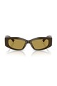 Jimmy Choo ochelari de soare 0JC5046BU verde AA00