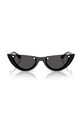 Jimmy Choo ochelari de soare 0JC5049HU negru AA00