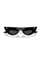 Jimmy Choo okulary przeciwsłoneczne 0JC5049HU czarny