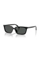 Jimmy Choo okulary przeciwsłoneczne prostokątne czarny 0JC5050U