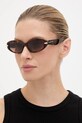 Солнцезащитные очки Michael Kors однотонная с деталью коричневый 0MK2260D