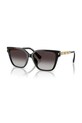 Солнцезащитные очки Michael Kors однотонная с деталью чёрный 0MK2263U