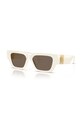 Versace okulary przeciwsłoneczne przezroczysta biały 0VE4497U