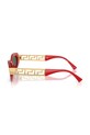 Akcesoria Versace okulary przeciwsłoneczne 0VE4501 czerwony