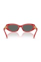 Versace okulary przeciwsłoneczne 0VE4501 czerwony