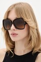Tom Ford okulary przeciwsłoneczne gradientowa brązowy FT1222.6052F