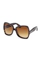 Tom Ford okulary przeciwsłoneczne gradientowa brązowy FT1222.6052F