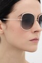 Akcesoria Tom Ford okulary przeciwsłoneczne FT1320.5728W złoty