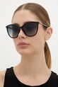 Guess okulary przeciwsłoneczne damskie czarny GU00256.5801B