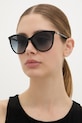 Guess okulary przeciwsłoneczne damskie czarny GU00256.5801B