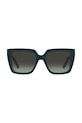 Love Moschino okulary przeciwsłoneczne kwadratowe damskie MOL099/S turkusowy AA00