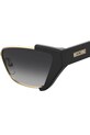 Moschino okulary przeciwsłoneczne kocie oczy damskie złoty MOS205/S