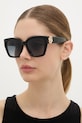 BOSS сонцезахисні окуляри жіночі однотонна з деталлю чорний BOSS.1938/G/S