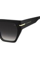 Victoria Beckham okulary przeciwsłoneczne VB.7002/S czarny