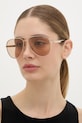 Carrera ochelari de soare de damă transparent aur CARRERA.3088/S