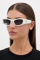 Balenciaga ochelari de soare pentru femei alb BB0478S