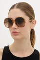 Chloe okulary przeciwsłoneczne damskie brązowy CH0383S