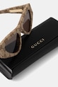 Akcesoria Gucci okulary przeciwsłoneczne kocie oczy damskie GG2019S beżowy