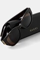 Akcesoria Gucci okulary przeciwsłoneczne kocie oczy damskie GG2043SA brązowy