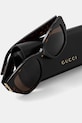 Akcesoria Gucci okulary przeciwsłoneczne kocie oczy damskie GG2043SA brązowy