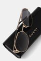 Akcesoria Gucci okulary przeciwsłoneczne damskie GG2046S złoty