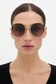 Gucci okulary przeciwsłoneczne damskie GG2047S złoty