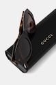 Akcesoria Gucci okulary przeciwsłoneczne damskie GG2065S brązowy