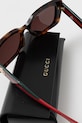 Akcesoria Gucci okulary przeciwsłoneczne damskie GG2118SA brązowy