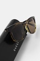 Akcesoria Gucci okulary przeciwsłoneczne wayfarer damskie GG2126SK brązowy