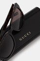 Akcesoria Gucci okulary przeciwsłoneczne wayfarer damskie GG2126SK brązowy